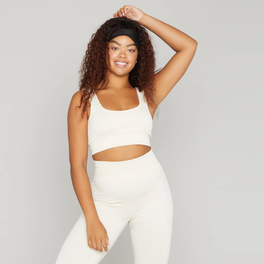 Rib Finish Bra - Tofu