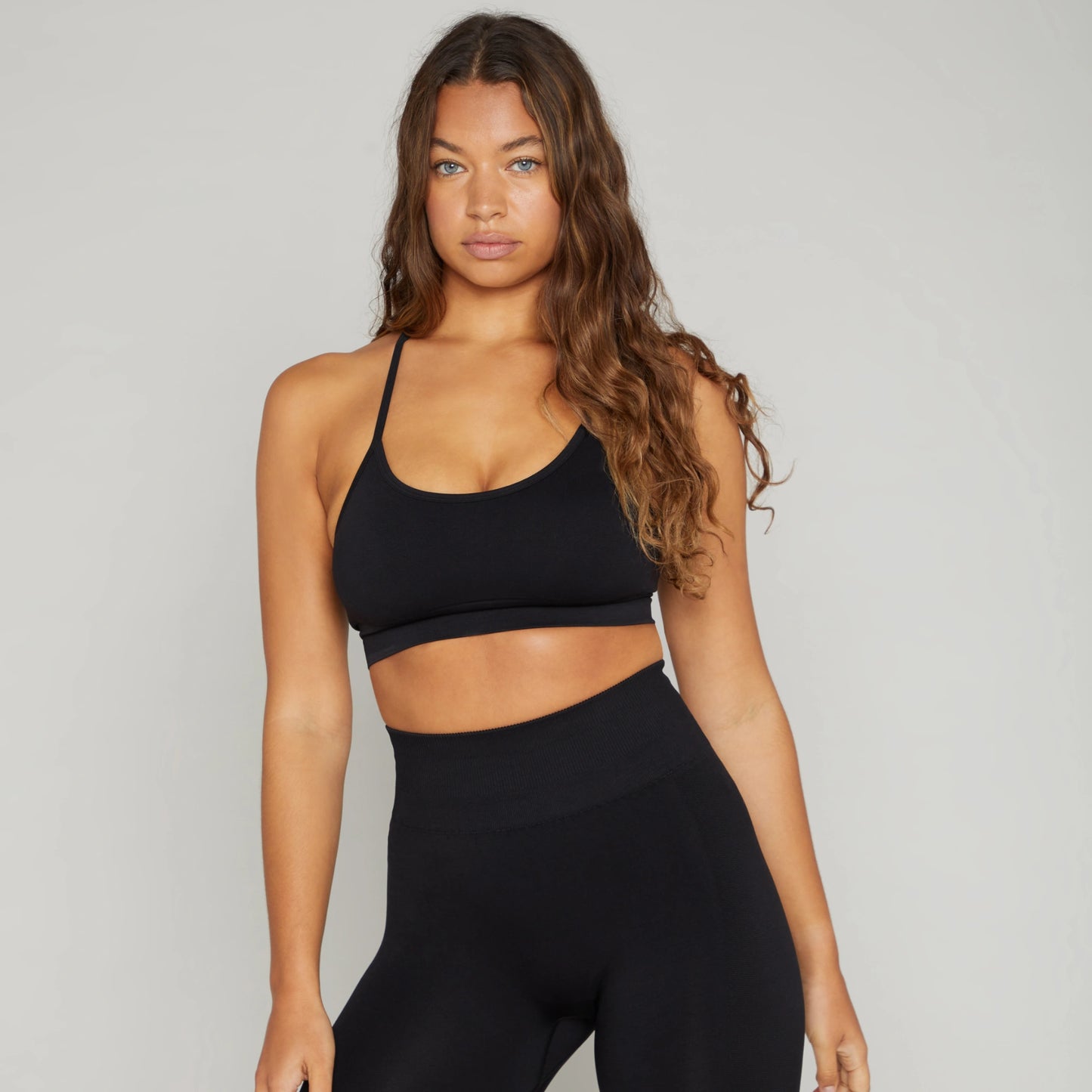 Scoop Neck Bra - Ink