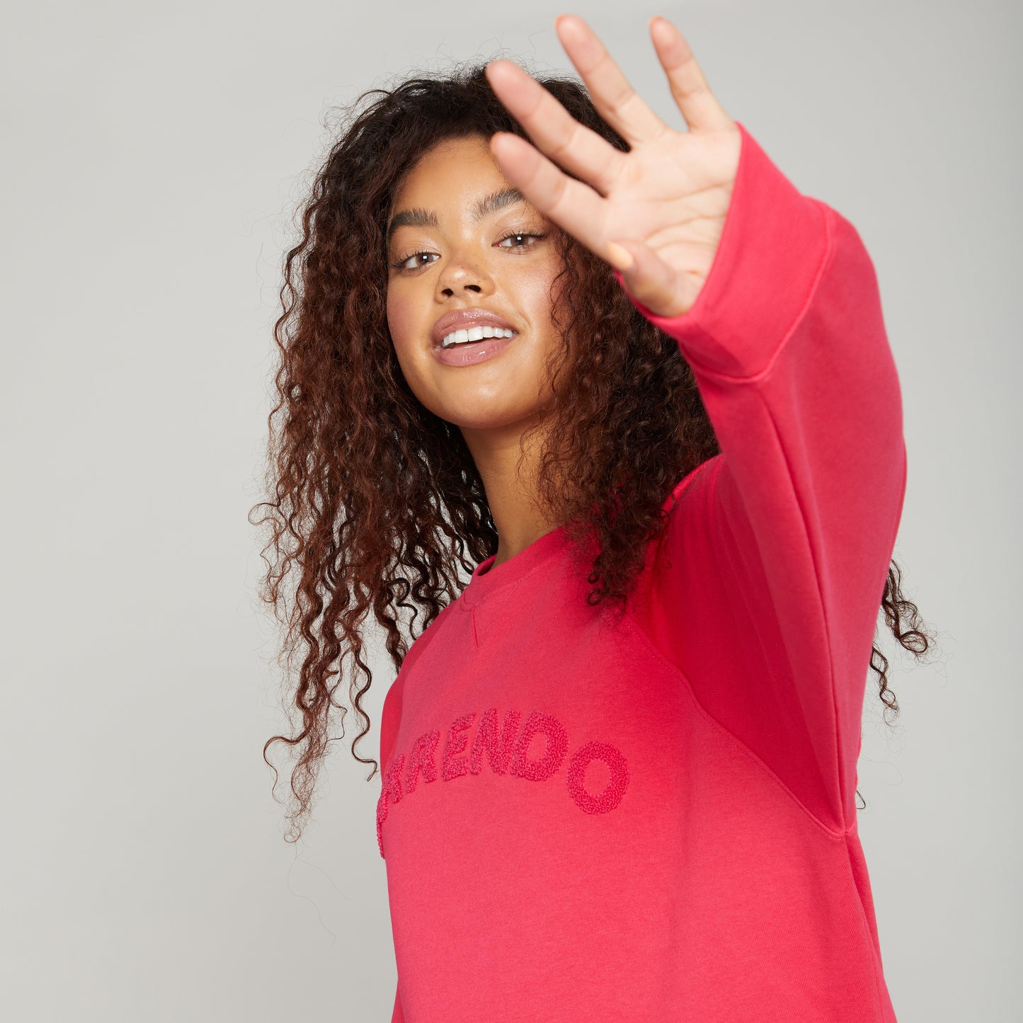 Raglan Sweatshirt - Pink